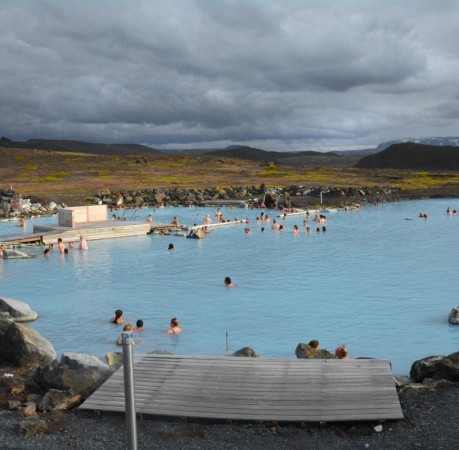 Foto vom Geothermalbad Jarðböðin am Mývatn