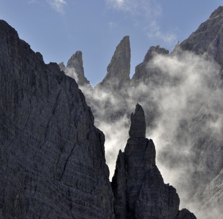 Foto in den Sextener Dolomiten