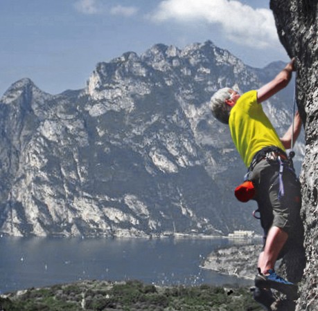 Foto vom Klettern in Belvedere über dem Gardasee